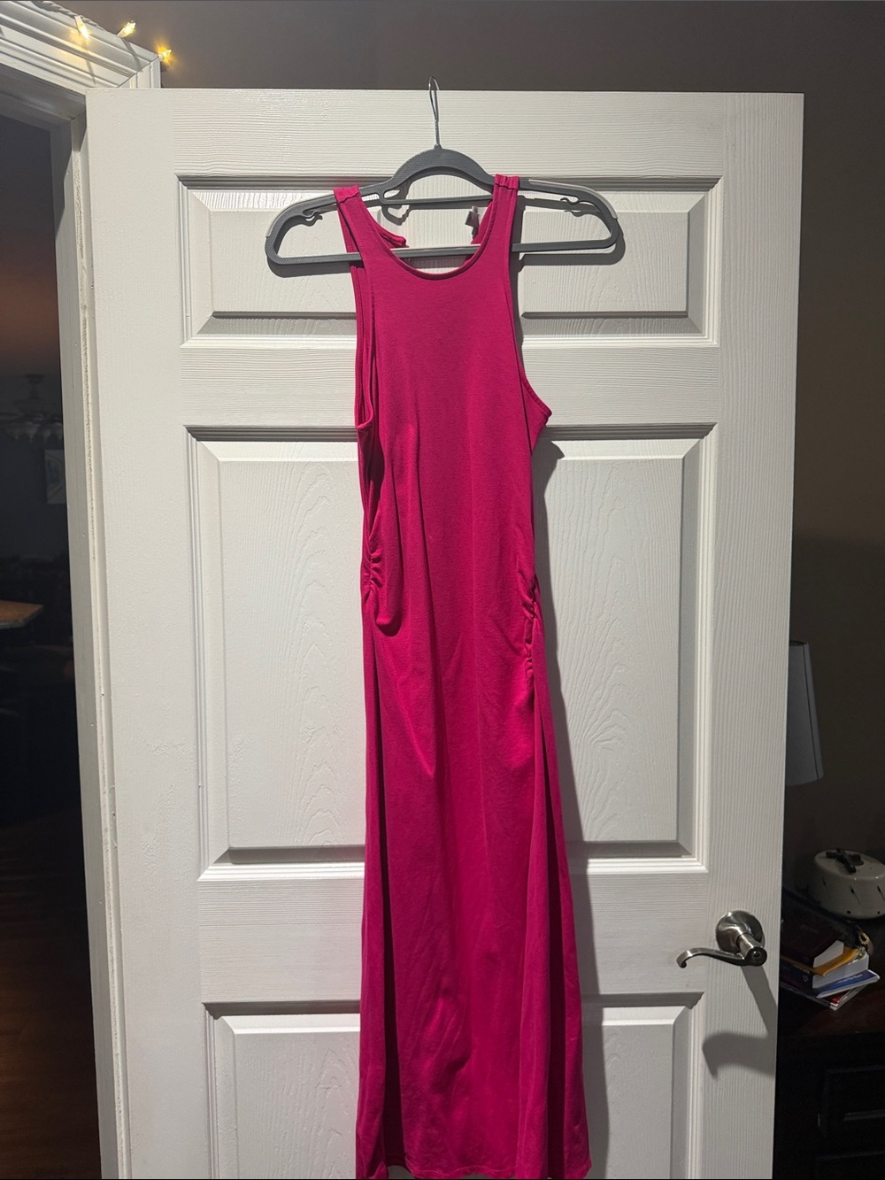 a new day Fuchsia Sleeveless Maxi Dress